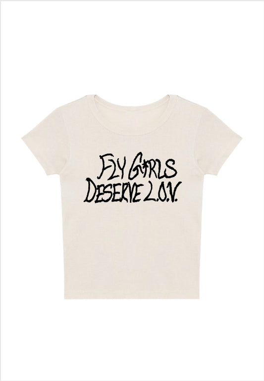 FLY GIRL "BABY FIT" T-SHIRT